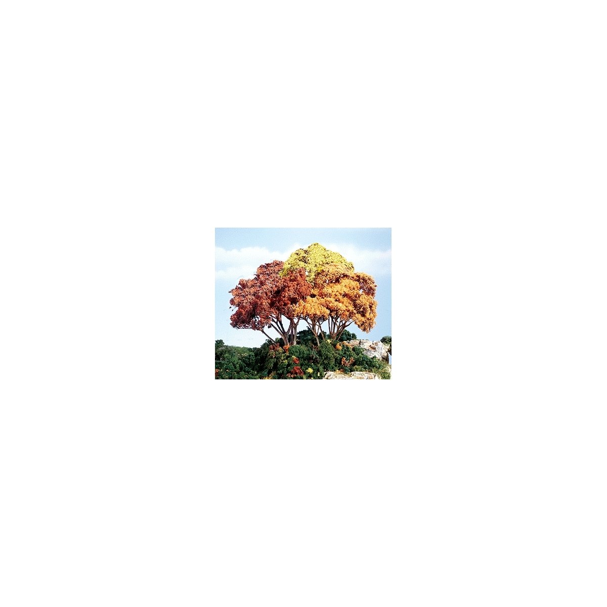 Forest Canopy(TM) - Kit - 151 Cu. In. - 2474 Cu. Cm. -- Autumn Mix, All Scales, Woodland Scenics 1663