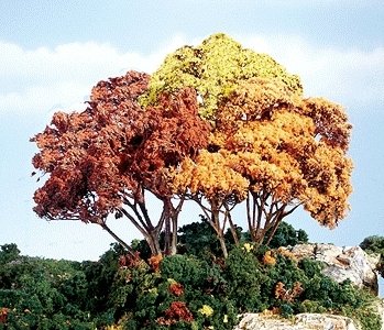 Forest Canopy(TM) - Kit - 151 Cu. In. - 2474 Cu. Cm. -- Autumn Mix, All Scales, Woodland Scenics 1663