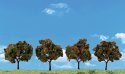 Apple Trees - Woodland Classics(TM) Ready Made Trees(TM) -- 2 to 3′ 5.1 to 7.6cm pkg(4), All Scales, Woodland Scenics 3591