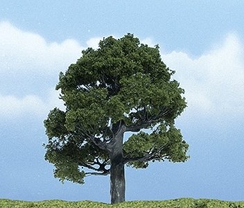 Ready Made Premium Trees(TM) - Deciduous -- Oak - 3-1/8′ 7.9cm, All Scales, Woodland Scenics 1606