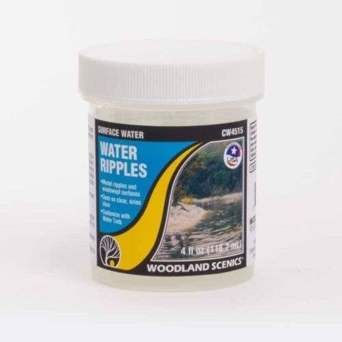 Surface Water - Water System -- Water Ripples - 4oz 118mL, All Scales, Woodland Scenics 4515