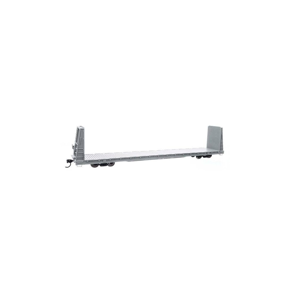 68′ Bulkhead Flatcar - Ready to Run -- Undecorated, HO, WalthersMainline 50600