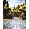 Water Foil/Paper -- 18 x 14′ 45 x 35cm, All Scales, Busch Gmbh & Co Kg 7180