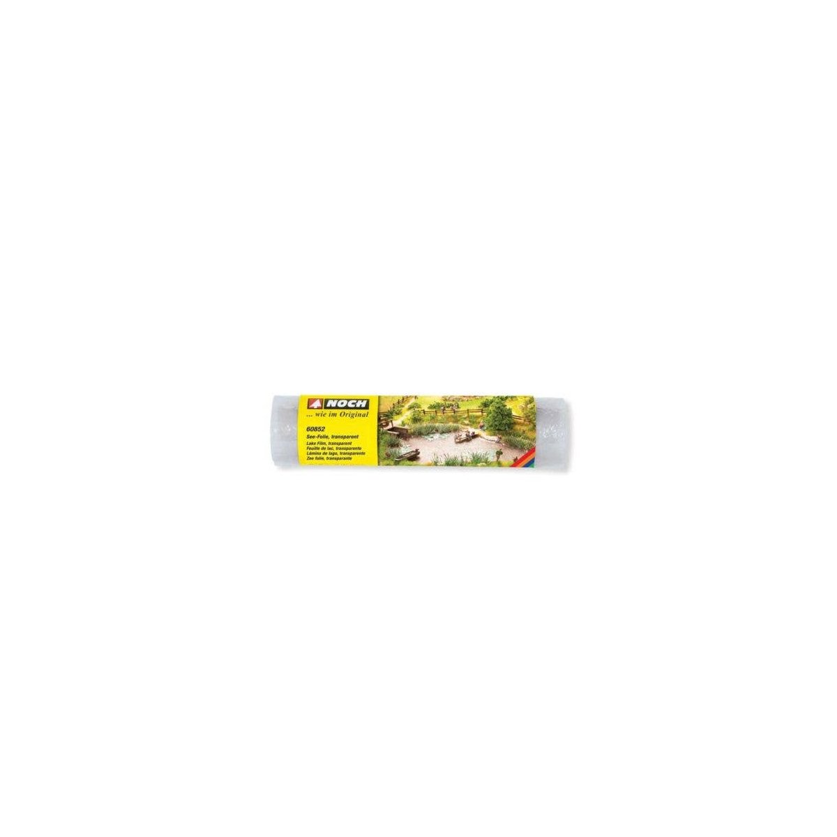 Lake Simulated Water Sheet -- Transparent - 16-1/8 x 10-1/4′ 41 x 26cm, HO, Noch Gmbh & Co 60852