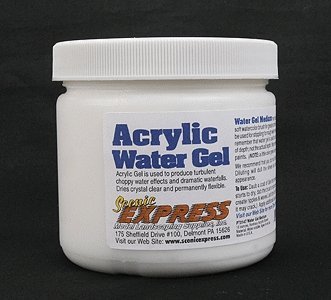 Water Materials -- Water Gel - 16oz 473mL, All Scales, Scenic Express 147