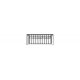 Concrete Milepost Markers 1-50 -- White w/Black Printing pkg(50), HO, Tichy Train Group 8184