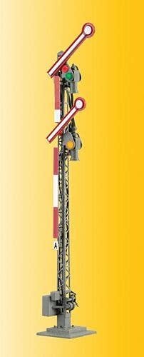 Double-Arm Semaphore Home Signal w/Digital/DCC Decoder, HO, Viessmann Modellspielwaren 4702