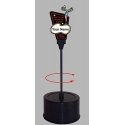 Drive-In Double-Sided Rotating SignÊw/Name Sheet -- For HO & O Scales, All Scales, Micro Structures 55085