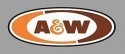 A&W Root Beer Double-Sided Rotating Sign -- Sign: 2-5/8 x 1` 6.6 x 2.5cm, 2` 5.1cm Ta, All Scales, Micro Structures 55045