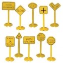 Signs -- Railroad & Street pkg(24), HO, Bachmann Industries 42204