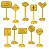 Signs -- Railroad & Street pkg(24), HO, Bachmann Industries 42204