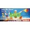 Serve in the Naval Reserve Billboard - Kit, HO, Tichy Train Group 8402
