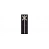 Modern US Style Railroad Crossbuck Warning Signs -- pkg(8), S, Tichy Train Group 3538