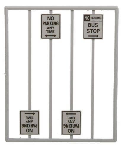No Parking Signs -- pkg(8), O, Tichy Train Group 2066