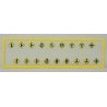 Road Path/Curve Warning Signs 2 -- pkg(18), N, Tichy Train Group 2617