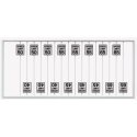 Speed Limit Signs pkg(16) -- High Speeds, HO, Tichy Train Group 8260