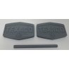 Texaco Gas Station Signs - 3-D Printed Kit -- Unpainted, O, Phoenix Precision Models 33651