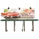 Lighted Billboard - Just Plug(R) -- Conoco Hottest Brand, HO, Woodland Scenics 5793