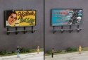 Wall-Mounted Billboard pkg(3) -- Kit, HO, Walthers SceneMaster 4253