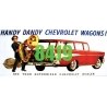 Handy Dandy Chevrolet Wagons Billboard - Kit, HO, Tichy Train Group 8419