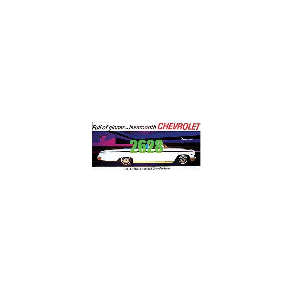Chevrolet Jet Smooth Billboard - Kit, N, Tichy Train Group 2628