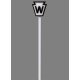 Pennsylvania Railroad Keystone Whistle Post pkg(18), All Scales, Tichy Train Group 8296