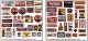 Storefront & Advertising Signs -- Porcelain Advertising Set 1, HO, Blair Line 160