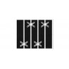 60-Degree Crossbucks -- Stop, Look & Listen / Railroad Crossing pkg(8), HO, Tichy Train Group 8331