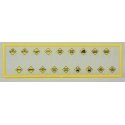 Written Warning Signs -- pkg(18), N, Tichy Train Group 2618
