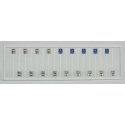 Miscellaneous Road Signs 1 -- pkg(18), N, Tichy Train Group 2609