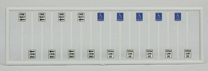 Miscellaneous Road Signs 1 -- pkg(18), N, Tichy Train Group 2609