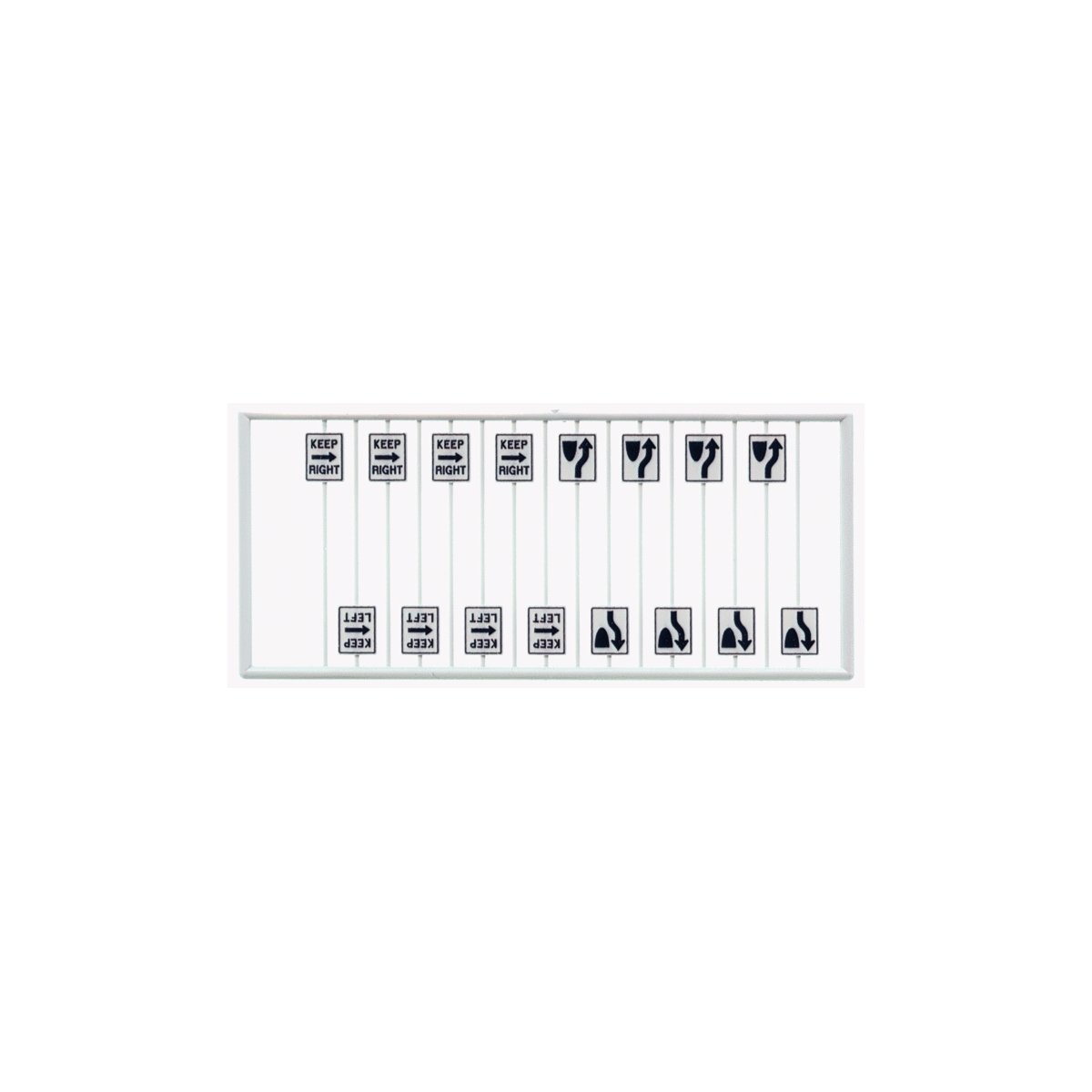 Miscellaneous Road Signs 2 -- pkg(16), HO, Tichy Train Group 8263