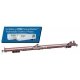 89′ Channel Side Flatcar w/2 Trailmobile Trailers - Ready to Run -- Trailer-Train TTX 150120 (Boxcar Red Burlington Northern T
