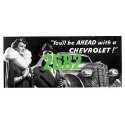 You′ll Be Ahead Chevrolet Billboard - Kit, N, Tichy Train Group 2682