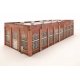 130′ 2-Stall Diesel Engine House -- Kit, HO, Walthers Cornerstone 2923
