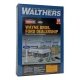 Wayne Bros. Ford Dealership -- Kit - 8-7/8 x 12-1/8 x 3-7/8′ 22.5 x 30 x 9.8cm, HO, Walthers Cornerstone 3483