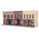 Merchant′s Row Background Building -- Kit, HO, Walthers Cornerstone 4072