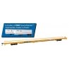 89′ Channel Side Flatcar w/2 Trailmobile Trailers - Ready to Run -- TTX JTTX 930132 (yellow, black US Post Office Trailers), H