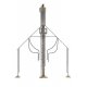 Diesel Service Facility Sanding Tower -- Kit - 5-7/32 x 25/32 x 7′ 13.2 x 2 x 17.9cm, HO, Walthers Cornerstone 4160