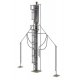 Diesel Service Facility Sanding Tower -- Kit - 5-7/32 x 25/32 x 7′ 13.2 x 2 x 17.9cm, HO, Walthers Cornerstone 4160