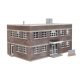 Chocolate Factory -- Kit, HO, Walthers Cornerstone 4166
