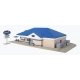 Culver`s(R) -- Kit - 13-1/4 x 8-1/4 x 3-1/4` 33.1 x 20.6 x 8.1cm, HO, Walthers Cornerstone 3486
