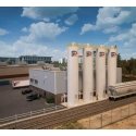 Plastic Pellet Plant -- Kit, HO, Walthers Cornerstone 4145