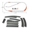 Track set C -- Gleisset C -- HO - Roco 61102