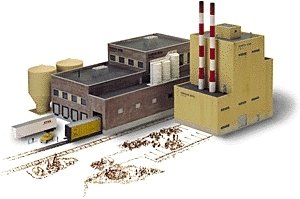 Superior Paper Company -- Kit, N, Walthers Cornerstone 3237
