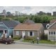 Postwar Prefab House -- Kit - 4-1/4 x 3-1/2 x 2-3/8′ 10.8 x 8.8 x 6cm, HO, Walthers Cornerstone 4152