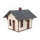 Flag Stop Station -- Kit - 3-3/8 x 3-1/16 x 2-7/8′ 8.57 x 7.78 x 7.3cm, HO, Walthers Cornerstone 4061