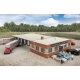Cross-Dock Truck Facility -- Kit - 16-5/16 x 19-3/16 x 3-1/8′ 41.4 x 48.7 x 7.9cm, HO, Walthers Cornerstone 4131