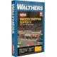 Modern Shopping Center II -- Kit - 10-1/2 x 4-15/16 x 3-1/2′ 26.6 x 12.5 x 8.8cm, HO, Walthers Cornerstone 4116