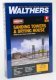 Sanding Tower & Drying House -- Kit, N, Walthers Cornerstone 3813